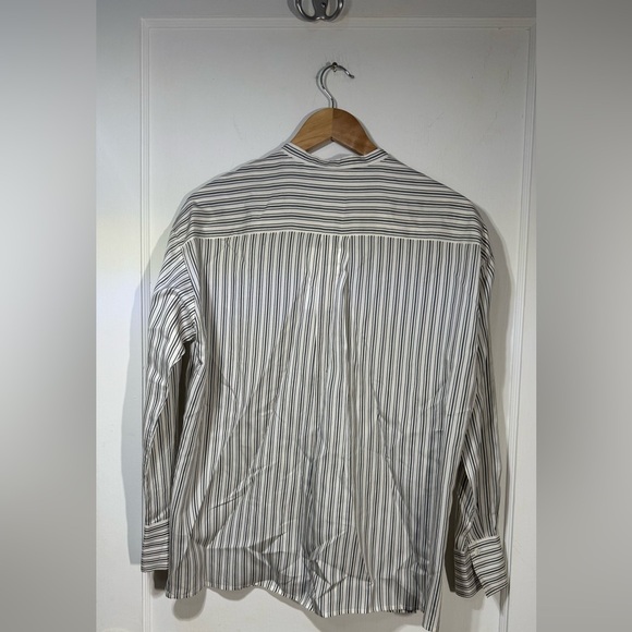 NWT FRAME THE STRIPED POCKET SHIRT - Picture 5 of 6